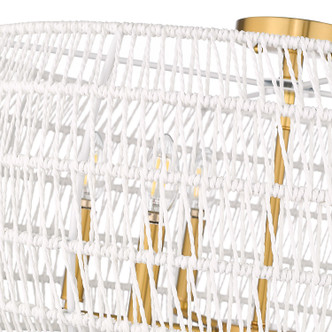 Ellie Six Light Semi-Flush Mount (6808-6SF MBG-WR)