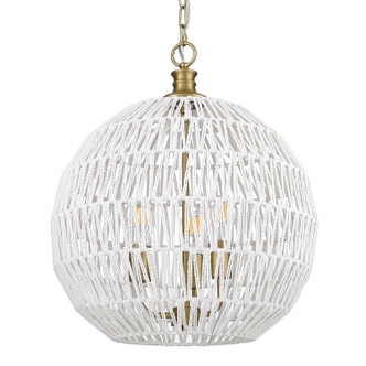 Florence Three Light Pendant (6933-3P BCB-WR)