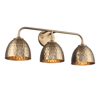 Golden - 6950-BA3 MBS-MBS - Three Light Vanity - Shepard - Modern Brass