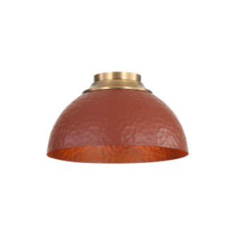 Golden - 6950-FM MBS-RC - Three Light Flush Mount - Shepard - Modern Brass