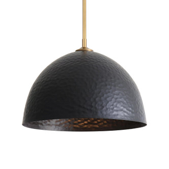Shepard One Light Pendant (6950-L MBS-BLK)