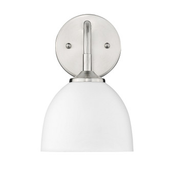Zoey One Light Wall Sconce (6956-1W PW-WHT)
