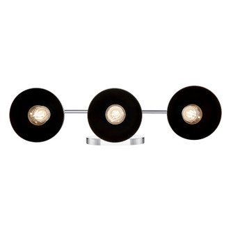 Zoey Three Light Vanity (6956-BA3 CH-BLK)