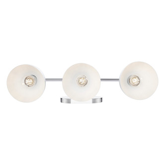 Zoey Three Light Vanity (6956-BA3 CH-WHT)