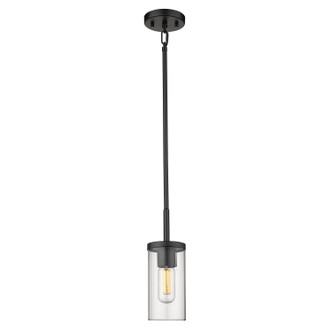 Winslett One Light Mini Pendant (7011-M1L BLK-CLR)