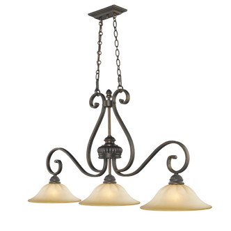Mayfair Three Light Linear Pendant (7116-10 LC)