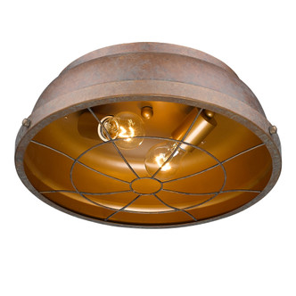 Bartlett Two Light Flush Mount (7312-FM CP)