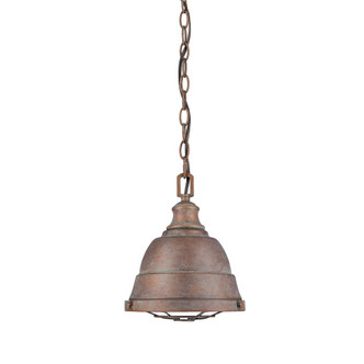 Golden - 7312-S CP - One Light Mini Pendant - Bartlett - Copper Patina