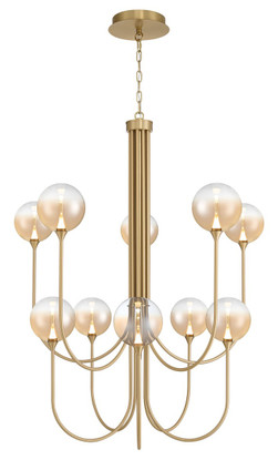 Eurofase - 48925-036 - Ten Light Chandelier - Gold
