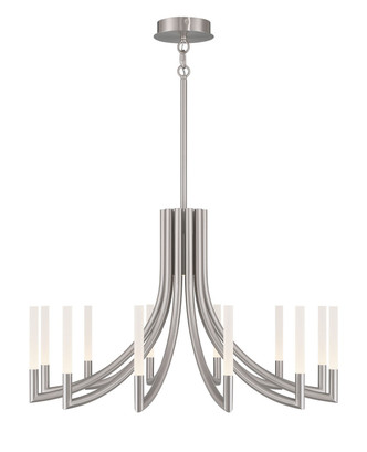 Eurofase - 49011-029 - 12 Light Chandelier - Nickel