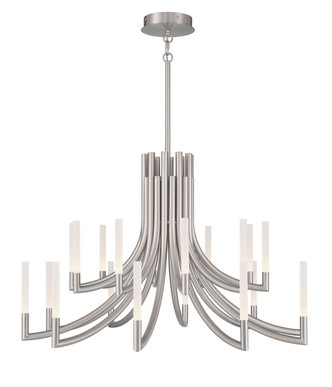 Eurofase - 49012-026 - LED Chandelier - Olette - Brushed Nickel