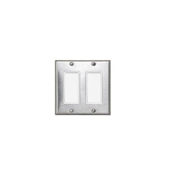 Eurofase - EFSSPS2 - 2 SINGLE ON/OFF SWITCH SS - Stainless Steel