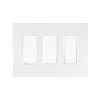 Eurofase - EFSSPW3 - 3 SINGLE ON/OFF SWITCH WHITE - White