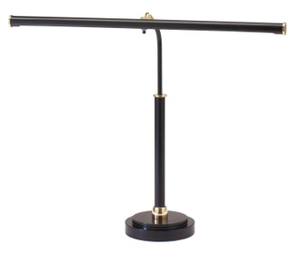 House of Troy - PLED100-617 - LED Piano Lamp - Piano/Desk - Black & Brass House of Troy - PLED100-617 - LED Piano Lamp - Piano/Desk - Black & Brass
