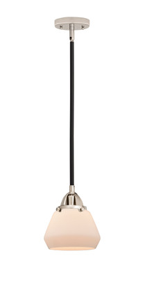 manufacturer_finish:Black Polished Nickel|manufacturer_glass:Matte White|light_output:220.00lm|color_temperature:2200K|cri:99