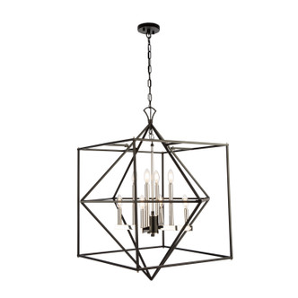 Roxton Eight Light Chandelier (AC11208PN)