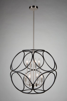 Sorrento Eight Light Chandelier (AC11568NB)
