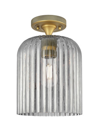Innovations - 434-1F-BB-G559-8SM - One Light Flush Mount - Downtown Urban - Brushed Brass