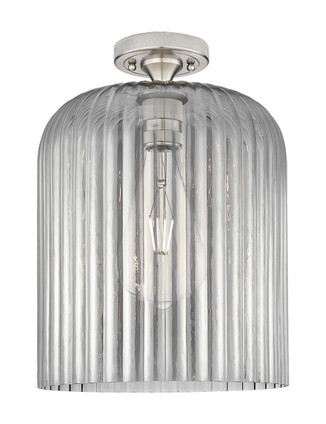 Innovations - 434-1F-SN-G559-12SM - One Light Flush Mount - Downtown Urban - Satin Nickel