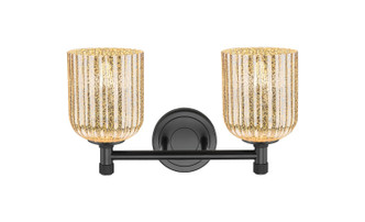 Downtown Urban Two Light Bath Vanity (434-2W-BK-G559-5ME)