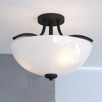 River Grove Three Light Semi-Flush Mount (C0341)