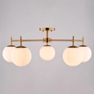 Armitage Five Light Semi-Flush Mount (C0348)