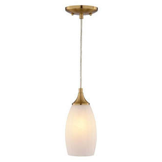 Vaxcel - P0451 - One Light Mini Pendant - Milano - Muted Brass