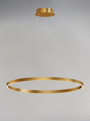 ET2 - E22726-GLD - LED Pendant - Groove WiZ - Gold