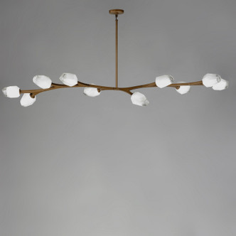 ET2 - E32797-93NAB - LED Pendant - Blossom - Natural Aged Brass