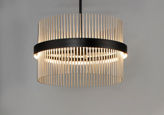 Chimes WiZ LED Pendant (E34205-BKSN)