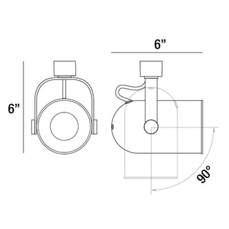 TRACK HEAD TRACKHEAD,PAR20,50W,PLATINUM (23401-037)