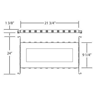 NC PLATE AND IC BOX NCP,TE114A/GU10/TR/164A/LED (24054-010)