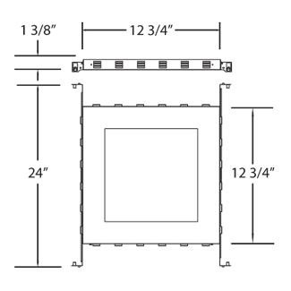 NC PLATE AND IC BOX NCP,TE114B/GU10/TR/164B/LED (24055-017)