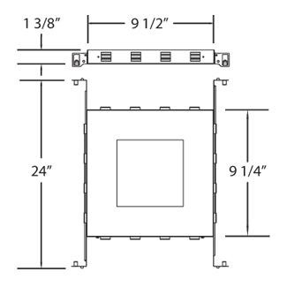 NC PLATE AND IC BOX NCP,TE211/GU10/TR/611LED (24063-012)