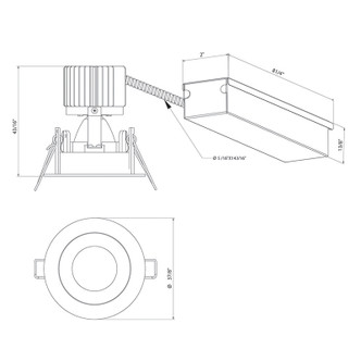 Amigo LED Recessed Fixture (28719-30-028)