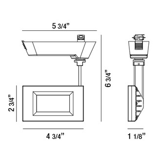 TRACKHEAD,LED,10W,30K,BM120,WT (29670-017)
