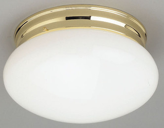 Forte - 20011-01-02 - One Light Flush Mount - Polished Brass F - Polished Brass