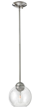 Fredrick Ramond - FR37507BNI - One Light Mini-Pendant - Vivo - Brushed Nickel