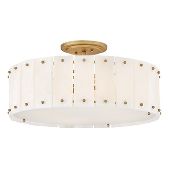 Fredrick Ramond - FR47753BNG - LED Semi-Flush Mount - Simone - Burnished Gold