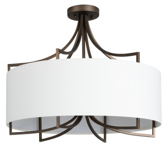 Gabby - SCH-175664 - Four Light Flush Mount - Lacey - Dark Bronze