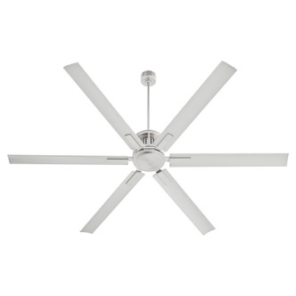 Quorum - 10806-65 - 80 Ceiling Fan - Zeus - Satin Nickel Quorum - 10806-65 - 80 Ceiling Fan - Zeus - Satin Nickel