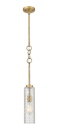 manufacturer_finish:Brushed Brass|manufacturer_glass:Clear Basket Weave Wexford|light_output:220.00lm|color_temperature:2200K|cri:99