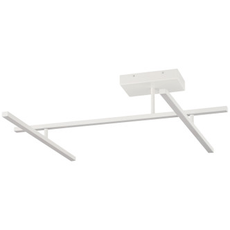 Duo LED Semi-Flush Mount (63078LEDD-MWH/ACR)