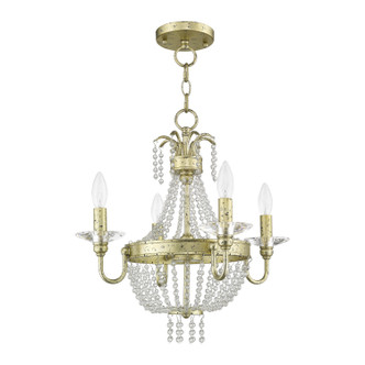 Valentina Four Light Mini Chandelier/Ceiling Mount (51844-28) Valentina Four Light Mini Chandelier/Ceiling Mount (51844-28)