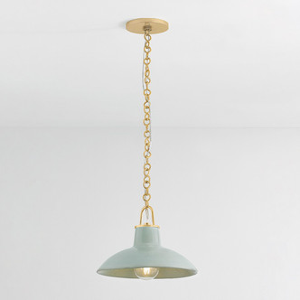 Pottersville One Light Pendant (1914-AGB/CMC)