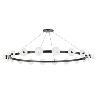Hudson Valley - 4258-AOB - 18 Light Chandelier - Austen - Aged Brass/Old Bronze