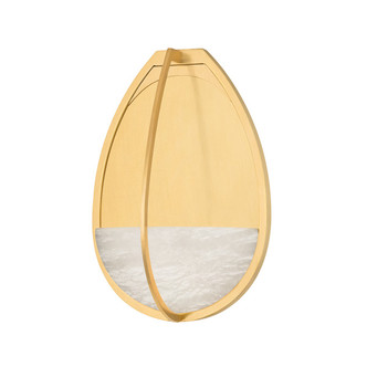 Hudson Valley - 4309-AGB - LED Wall Sconce - Lloyd - Aged Brass