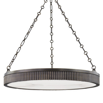 Hudson Valley - 532-DB - Eight Light Chandelier - Lynden - Distressed Bronze
