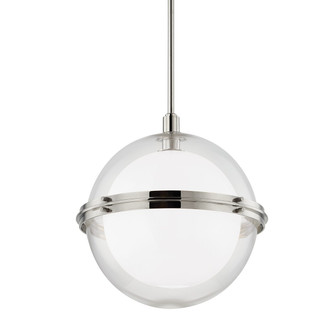 Hudson Valley - 6518-PN - One Light Pendant - Northport - Polished Nickel
