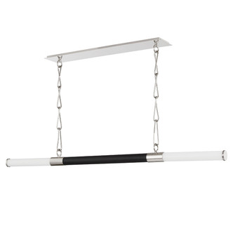 Hudson Valley - 7062-PN/BK - LED Island Pendant - Huntington - Polished Nickel